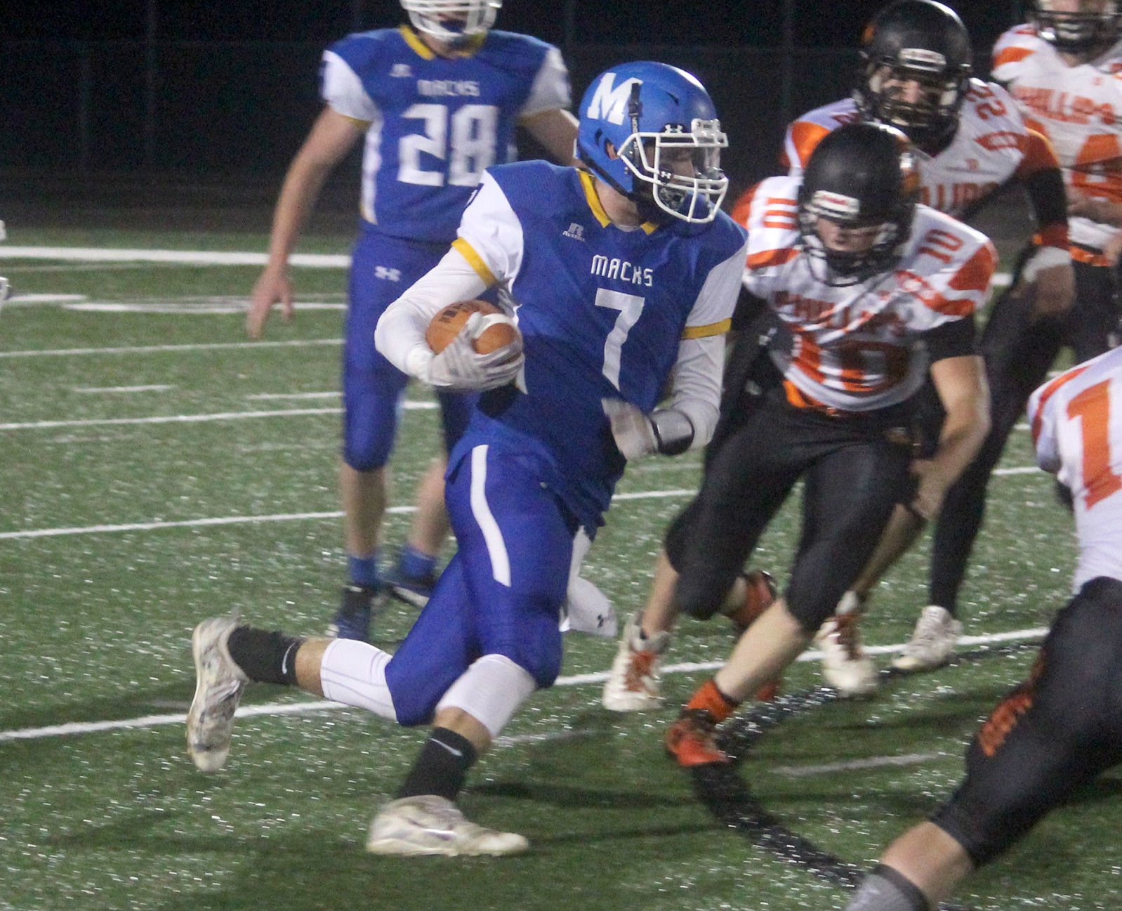 Phillips at McDonell football 9-27-19